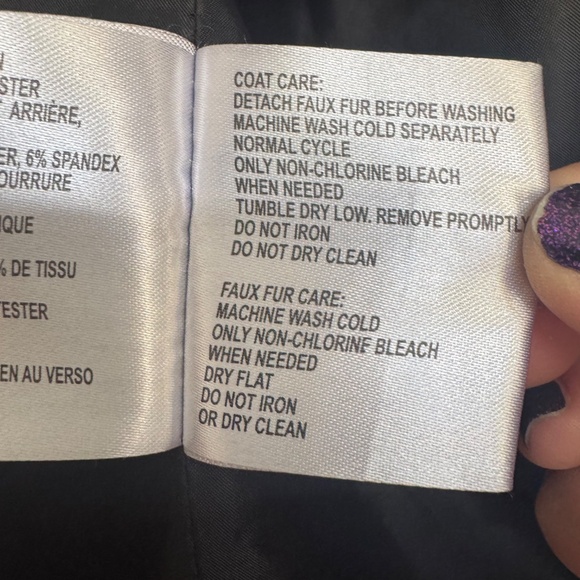 Michael Kors Quilted Black Coat Jacket Gold Hardware Stretch Trim Size M - Picture 5 of 10